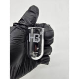 Joel Halen Round Bottom Beveled Flat Top Quartz Banger — view 2