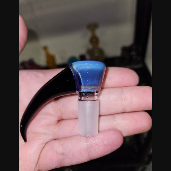 AJ Surf City Tubes 4-hole color slides — 18mm green, yellow, purple and 14mm dark purple.