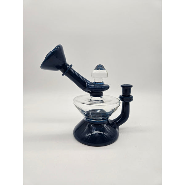 Freeekglass faceted turbine rigs in Green and Blue, 10mm.