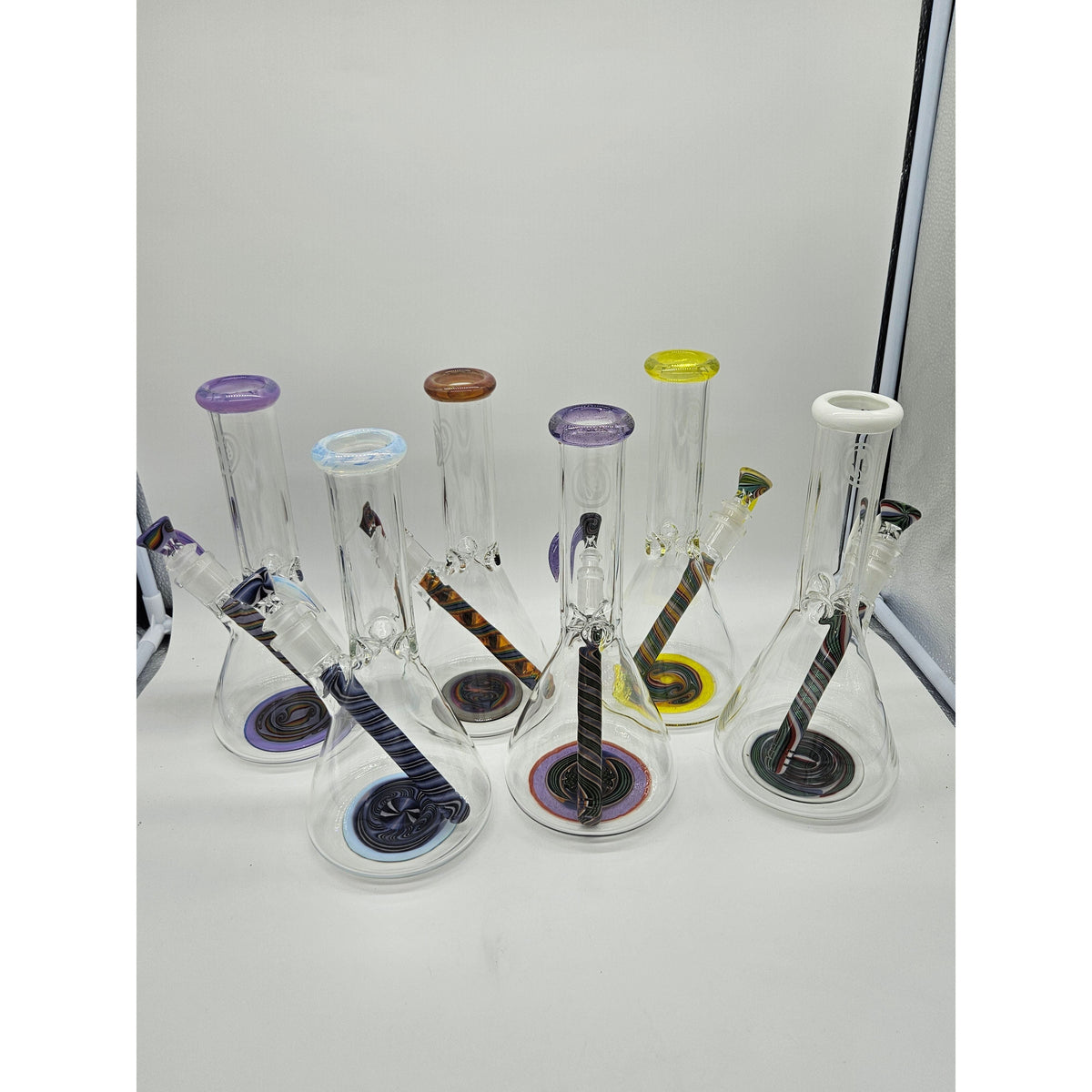 OJ Flame wig wag mini beakers, 10 inch, 38x4mm.