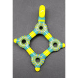 Kaja Glass 4 Circle Diamond Pendants — view 2