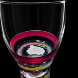 KJH Glass bipolar weizen cup — interior view down into the cup