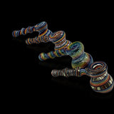 KJH Glass linework mini hammer bubblers - all four colorways