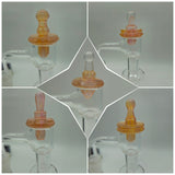 Three fumed slurper tops from Thebeardlessmenace, each a bit different.