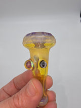 Lil Bear x Banjo Glass faceted chillum.