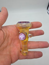 Lil Bear x Banjo Glass Faceted Chillum — view 3