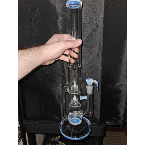 Treecycler Tubes by 2kglassart