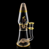 Vaspeglass color lamps in blue, purple, and peach.