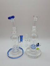 Davin Titland Torus with color accents in blue mouthpiece and blue perc builds.