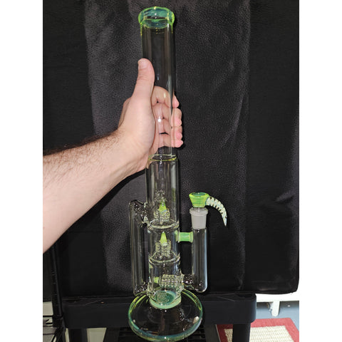 Treecycler Tubes by 2kglassart