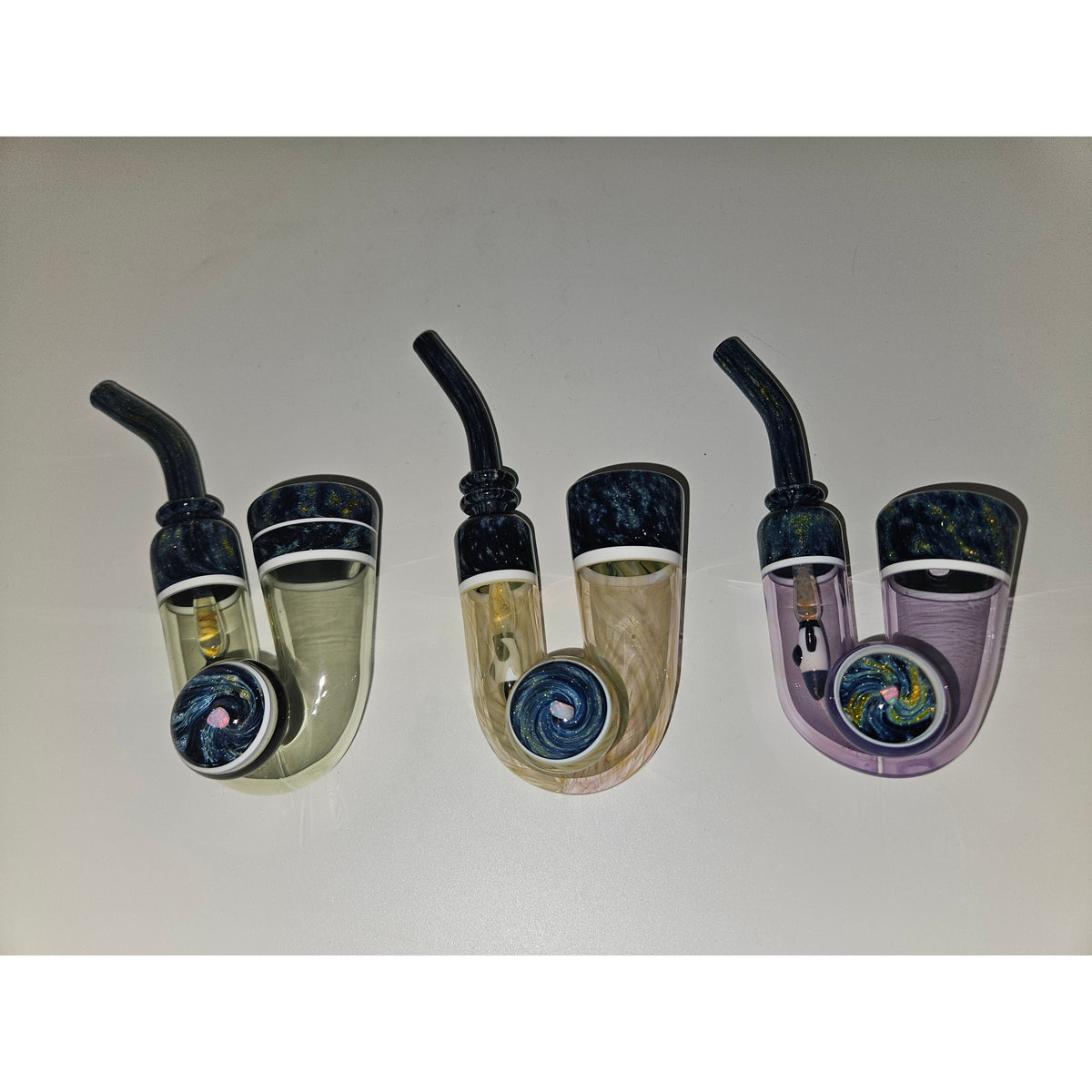 Turner Church Space Tech sherlocks in fume, light gold ruby, and potion.