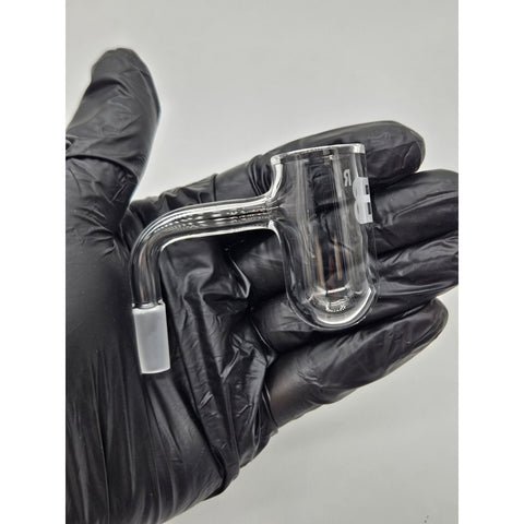 Joel Halen Round Bottom Beveled Flat Top Quartz Banger