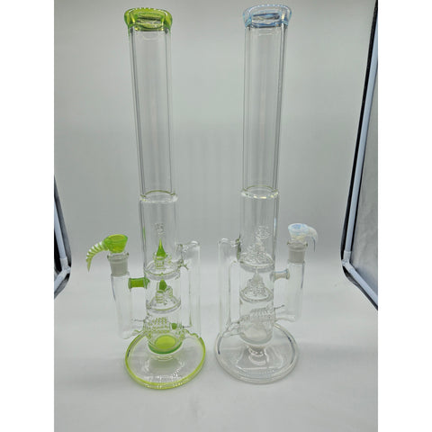 Treecycler Tubes by 2kglassart