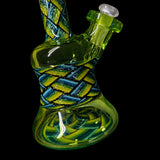 KJH Glass dichro weave slyrm rig - shoulder and joint detail