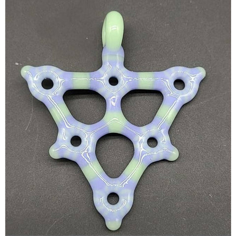 Kajaglass 6 Circle Trident Pendant